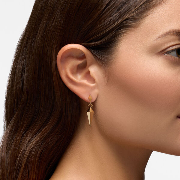 Yellow Gold Daggar Earrings